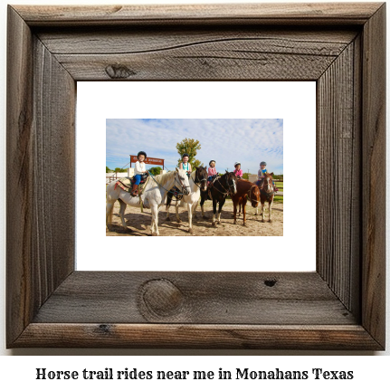 horse trail rides near me in Monahans, Texas